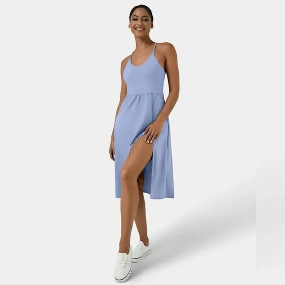 knee length dresses for ladies Land of the Free Midi Dress – la bella boutique nc main image 0